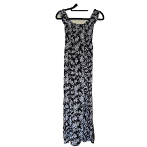 American Eagle Outfitters Black and White Floral Maxi Dress